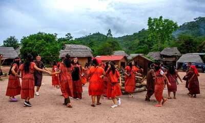 Foto de Tours Metro Chanchamayo. Comunidad Nativa Asháninca, en el valle del Perene, Chanchamayo, Selva Central. Perú.