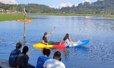 Paseo en bote, Kayac, Ictioterapia en Laguna El Oconal de Villa Rica.