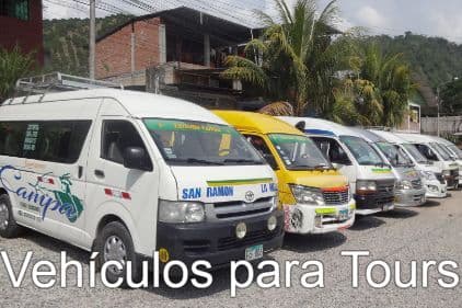 Foto de Tours Metro Chanchamayo, vehículos de Tours en la Selva Central del Perú.